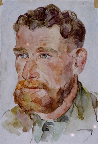August Kutterer - Bildnis eines Mannes