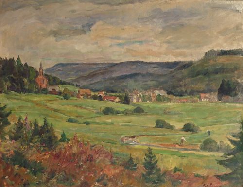 August Kutterer - Blick auf Herrenwies