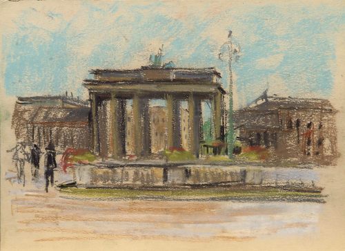 August Kutterer - Brandenburger Tor  Berlin