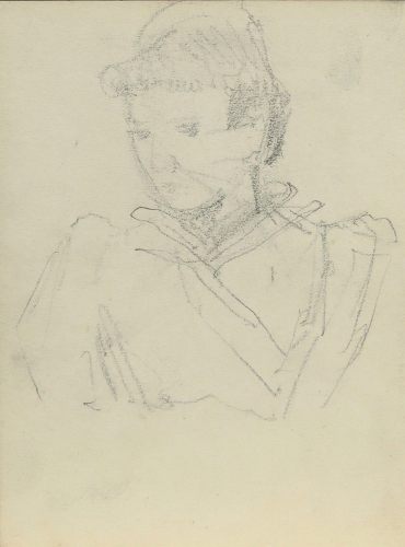 August Kutterer - Bildnis einer Frau