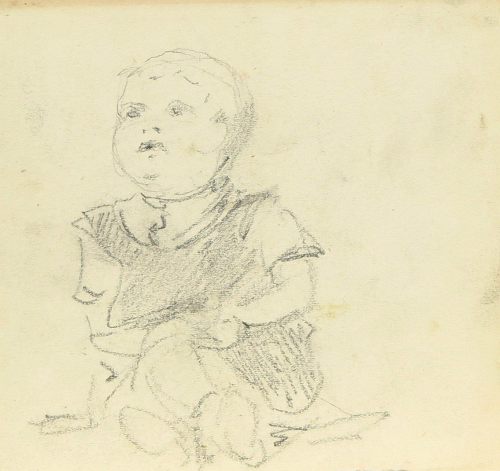 August Kutterer - Bildnis eines Kindes