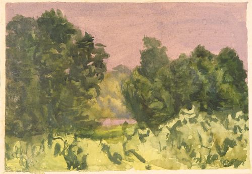 August Kutterer - Künstler Lang: Bäume